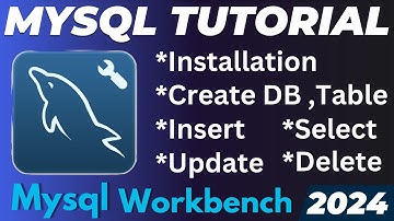 MySQL Tutorial for Beginners in 15 Minutes - CREATE, INSERT, SELECT, UPDATE, DELETE