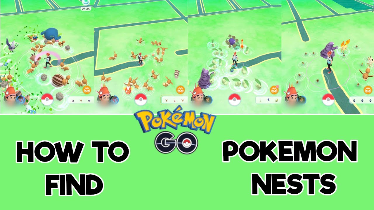 How to find *Pokémon Nests* in Pokémon Go
