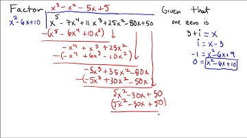 Factoring a fifth-degree polynomial expression over various number systems