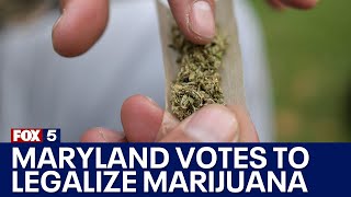 Maryland votes to legalize recreational marijuana | FOX 5 DC