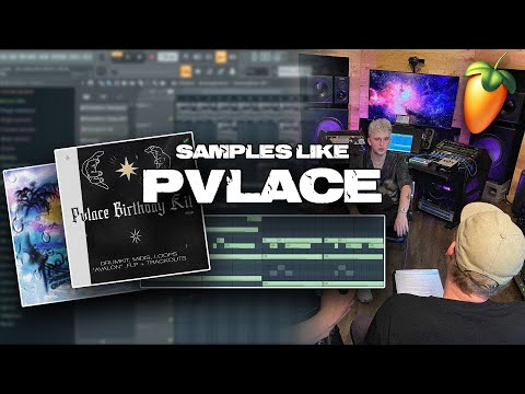 How To Make Samples Like Pvlace | FL Studio 20 Tutorial
