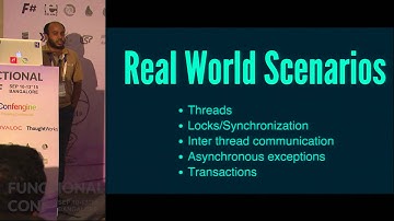 Introduction To Concurrency In Haskell by Abhinav Sarkar at Functional Conf 15 Trailer