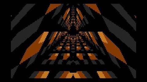 Wayward (2023) - A 256 byte intro for the Atari XE/XL by Marquee Design