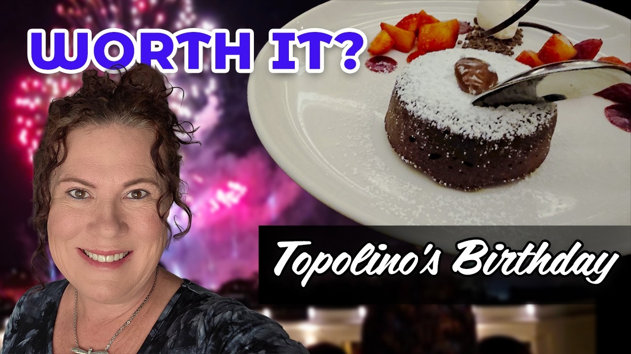 Topolino’s Terrace Dinner Review | A Perfect Disney Birthday Night?