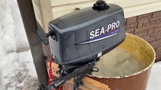 Sea-pro 2.6 первый запуск после покупки