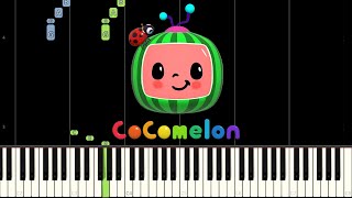 Video thumbnail of "Cocomelon Intro (Piano Tutorial) [Synthesia]"