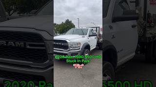 how to shift to neutral in 2020 ram 1500-5500 hd with dead battery #shorts #shortsvideo #shortsfeed