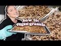 the best vegan granola recipe OF ALL TIME 👅