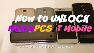 How to Unlock LG Aristo or any MetroPCS/T-Mobile Phone