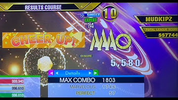 [DDR A3] CHEER UP! Course Trial ESP PFC (5,580 EX)