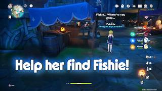 [Genshin Impact] Help Little Girl Find her Lost Dog in Dornman Port screenshot 4