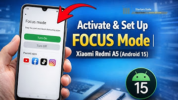 Turn ON & Set UP Focus Mode on Xiaomi Redmi A5 (Android 15)