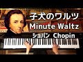 【ピアノ】子犬のワルツ/ショパン/Minute Waltz/Chopin/Piano/CANACANA