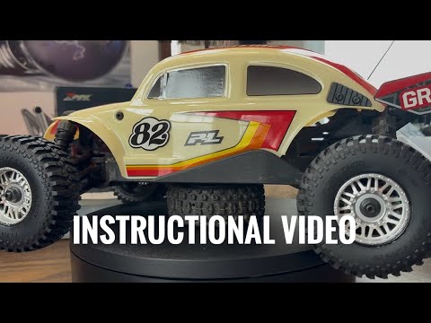 ProLine VW Bug conversion kit for the Arrma Typhon Grom instructional ...