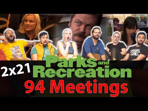 Parks and Recreation - 2x21 94 Meetings - Group Reaction