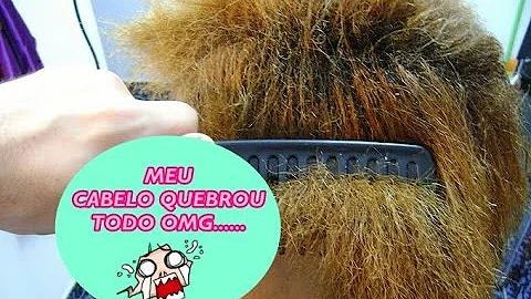 Quanto tempo demora para o cabelo quebrado crescer?