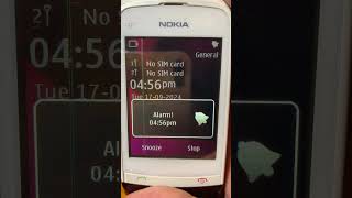 Nokia C203 Alarm Has Battery Empty shorts