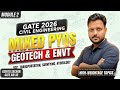 GATE 2026 Civil Engineering Mixed PYQs Session | High Weightage Questions Module-2 By Kshitij Sachan