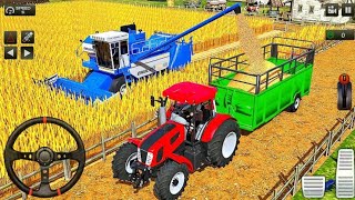 Modern Tractor Farming Driving Simulator 3D - New Tractor Games 2026 - Android Gameplay