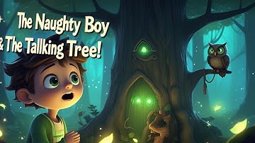 THE NAUGHTY BOY AND THE TALKING TREE | KIDS STORIES