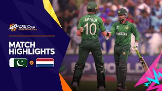 Pakistan Come Out On Top In Thrilling Chase  Pak V Ned  Match Highlights  T20wc 2026