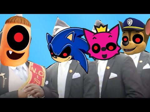 Sonic EXE Pinkfong EXE Paw Patrol EXE Spookiz EXE Coffin Dance Song Astronomia Cover 