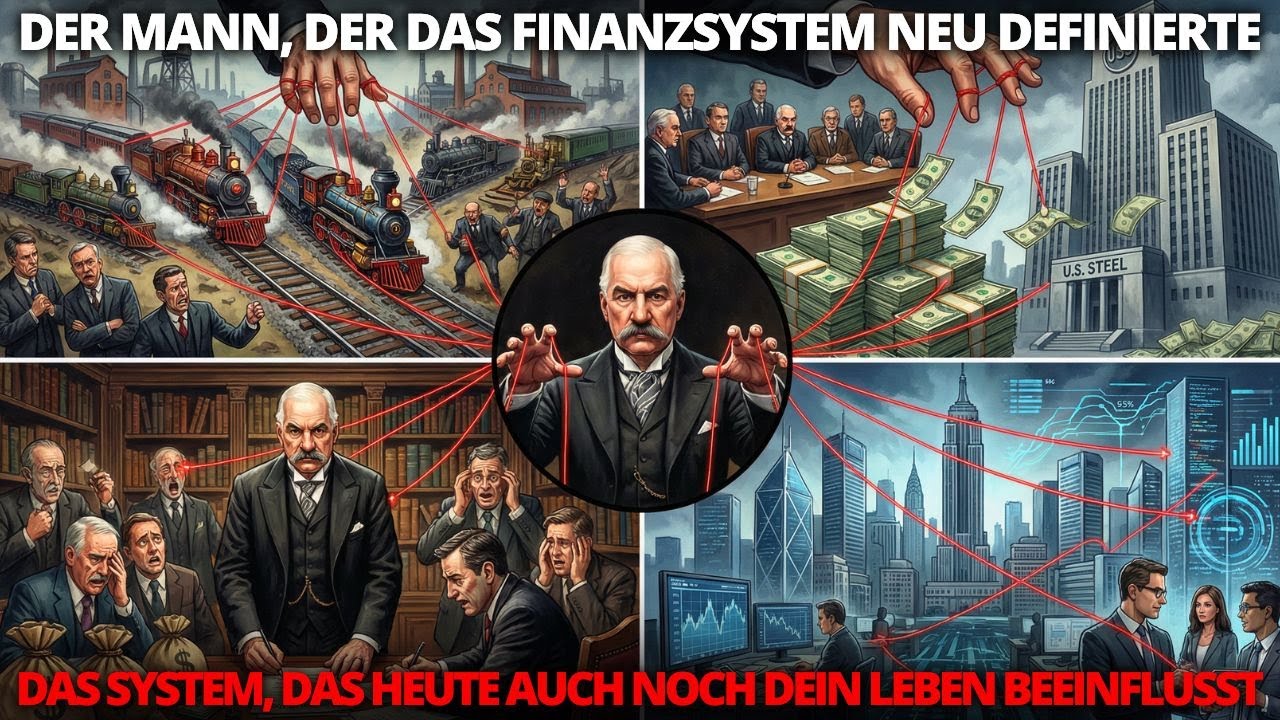 J.P. Morgan: Der Mann, der das Finanzsystem geschaffen hat, dem wir immer noch nicht entkommen...