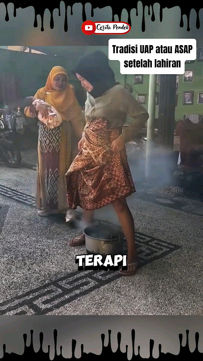 Cara tradisional pasca melahirkan‼️#shorts #traditional #perawatan