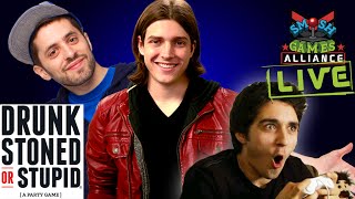 DRUNK STONED OR STUPID LIVE W/ SMOSH GAMES & THE WARP ZONE