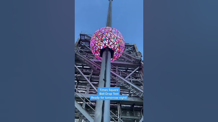 Up close with the Times Square New Years Eve 🪩 Test Ball Drop 2023! #shorts