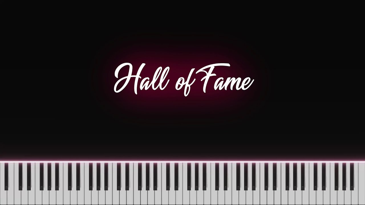 The Script - Hall of Fame ft. will.i.am | Piano Ver.