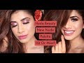 Trying The Huda Beauty NEW NUDE PALETTE | Hit OR Miss? | Malvika Sitlani