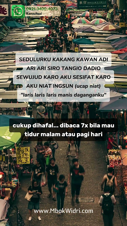 Mantra Memanggil Sedulur papat Limo Pancer untuk Pelaris Usaha