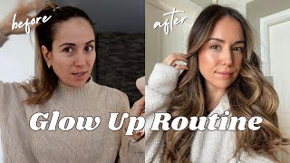 Gentle Glow Up Routine | perioral dermatitis, dermaplaning, hair removal, LED light therapy &amp; more