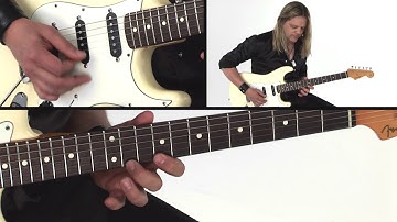 Neoclassical Rock Soloing - Four Giants Performance - Guitar Lesson - Angus Clark