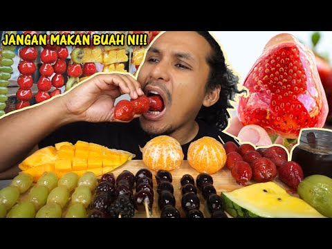 boleh kurus ke kalau makan TANGHULU je? (mukbang malaysia) CANDIED FRUITS