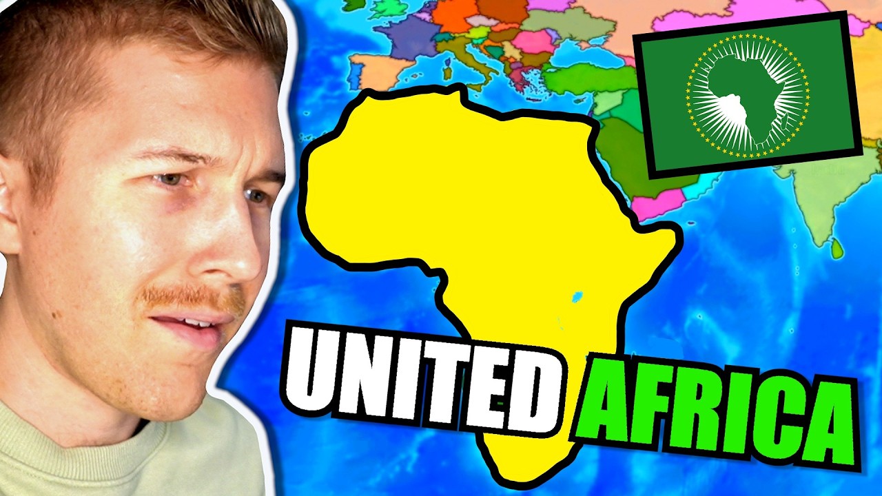 Что, если бы Африканский континент был единой страной... (Dummynation)