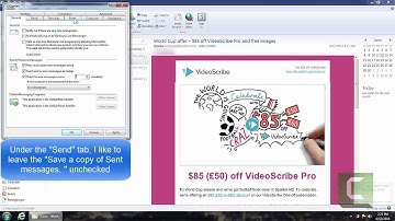 Beginning computer Email lessons- Configuring Windows Live Mail settings