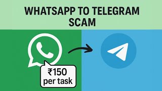 Full #whatsapp Se Telegram Task Scam ! @SkchyOfficial  News