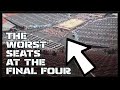 The Real Worst Seats at the Final Four | Maestro P