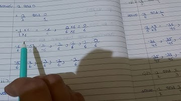 CLASS 7TH MATHS CHAPTER 9 RATIONAL NUMBERS EXERCISE 9.1