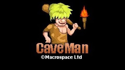"CaveMan" - Macrospace 2002 year (Java Game)