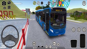 Scania Long Bus Drive in Proton Bus Simulator 2024 Gameplay