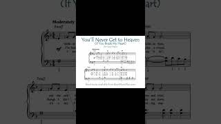 You'll Never Get to Heaven [Short] (easy piano)