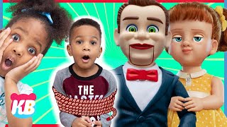 Benson And Gabby Gabby Play Tricks On Kamdenboy & Kyraboo Pretend Play Part 4