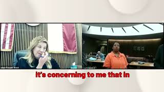 👉 “It’s Not on Me” — Judge West Ends Probation and Sends Her to Prison