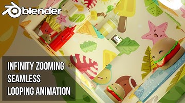How to make perfect seamless Satisfying loop in Blender 3.0 Eevee (Infinitely scaling loop)