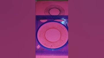 Spirograph art #satisfying  #trending #art #spirograph #diy #asmr #drawing #shorts