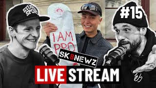 SK8NEWZ 15/24 LIVE - David Luu PRO / Hustej SKRYŤÁK ze SLOVENSKA / Honza Malý jako Chris Cole