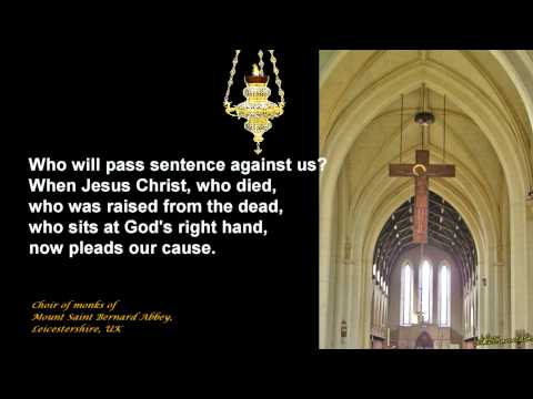 Romans 8:31-39 - Mount St. Bernard Abbey